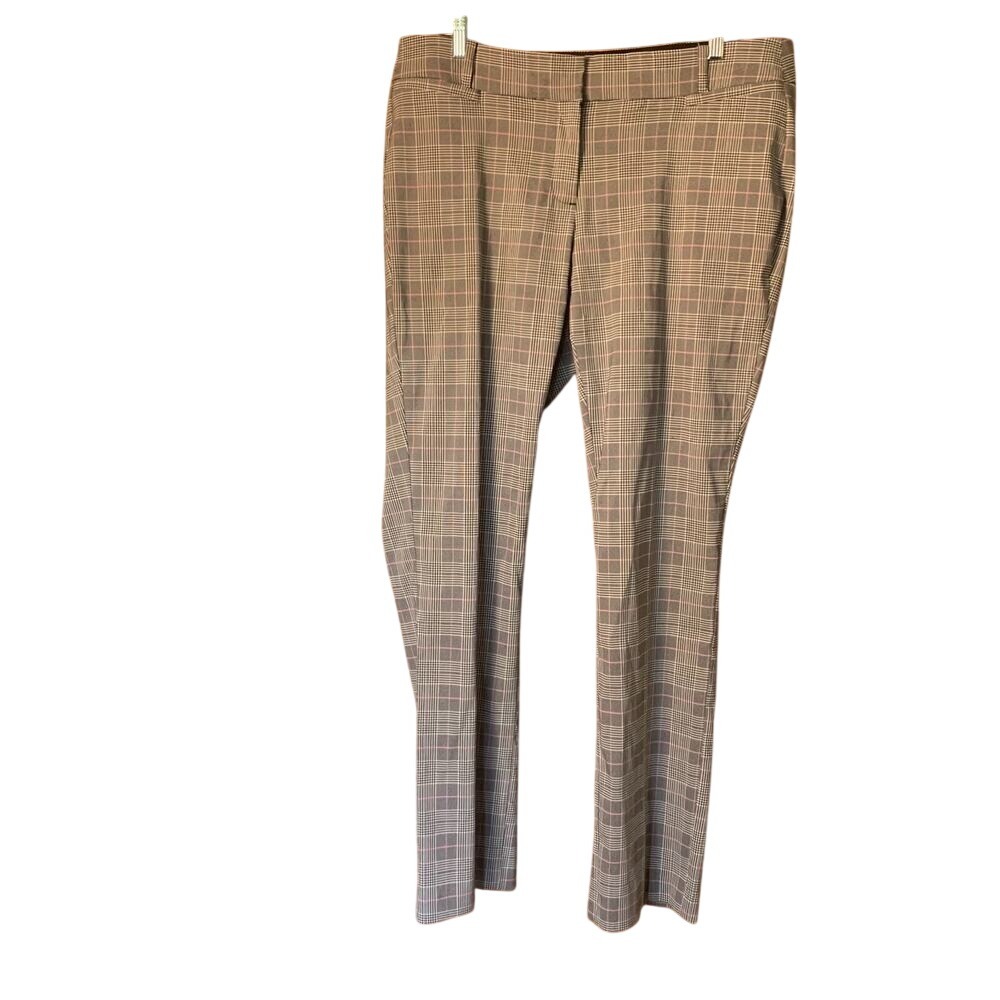 Lane Bryant Plaid Dress Pants Womens 14 Reg The Allie Stretch‎ Business Casual